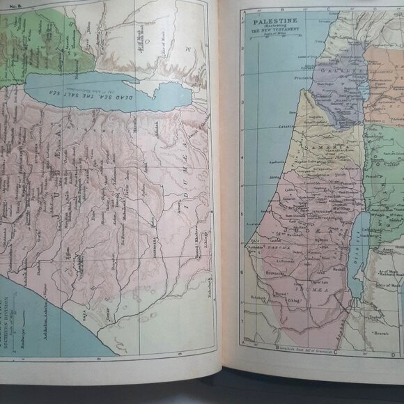 Thomas Nelson and Sons KJV Bible Norwood Press Bourgeois 8vo References Self-pro - Picture 8 of 9